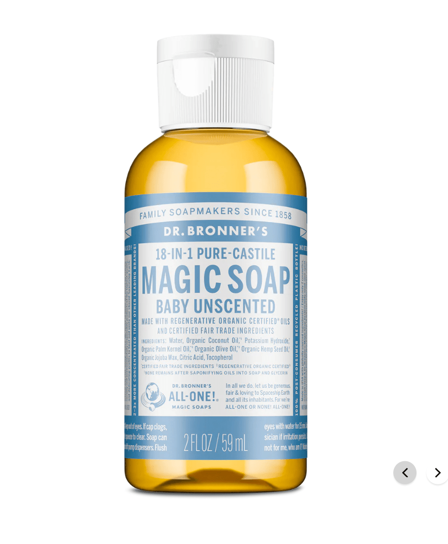 Dr. Bronner's Pure - Castile Liquid Soap - 2 oz - Beauty Exchange Beauty Supply