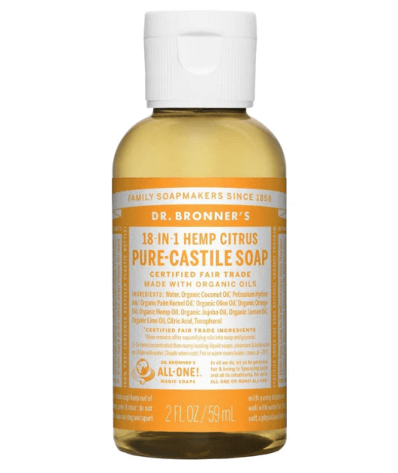 Dr. Bronner's Pure - Castile Liquid Soap - 2 oz - Beauty Exchange Beauty Supply