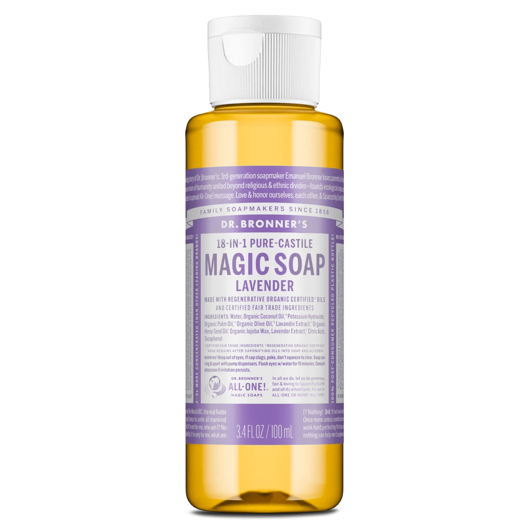 Dr. Bronner’s Pure-Castile Liquid Soap – 3.4oz - Beauty Exchange Beauty Supply