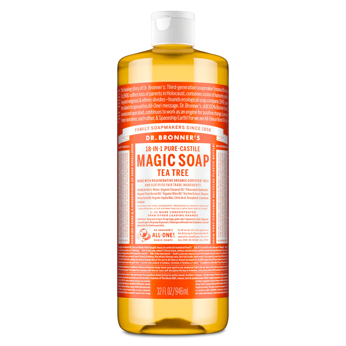 Dr. Bronner’s Pure - Castile Liquid Soap Variety Pack - 32oz - Beauty Exchange Beauty Supply