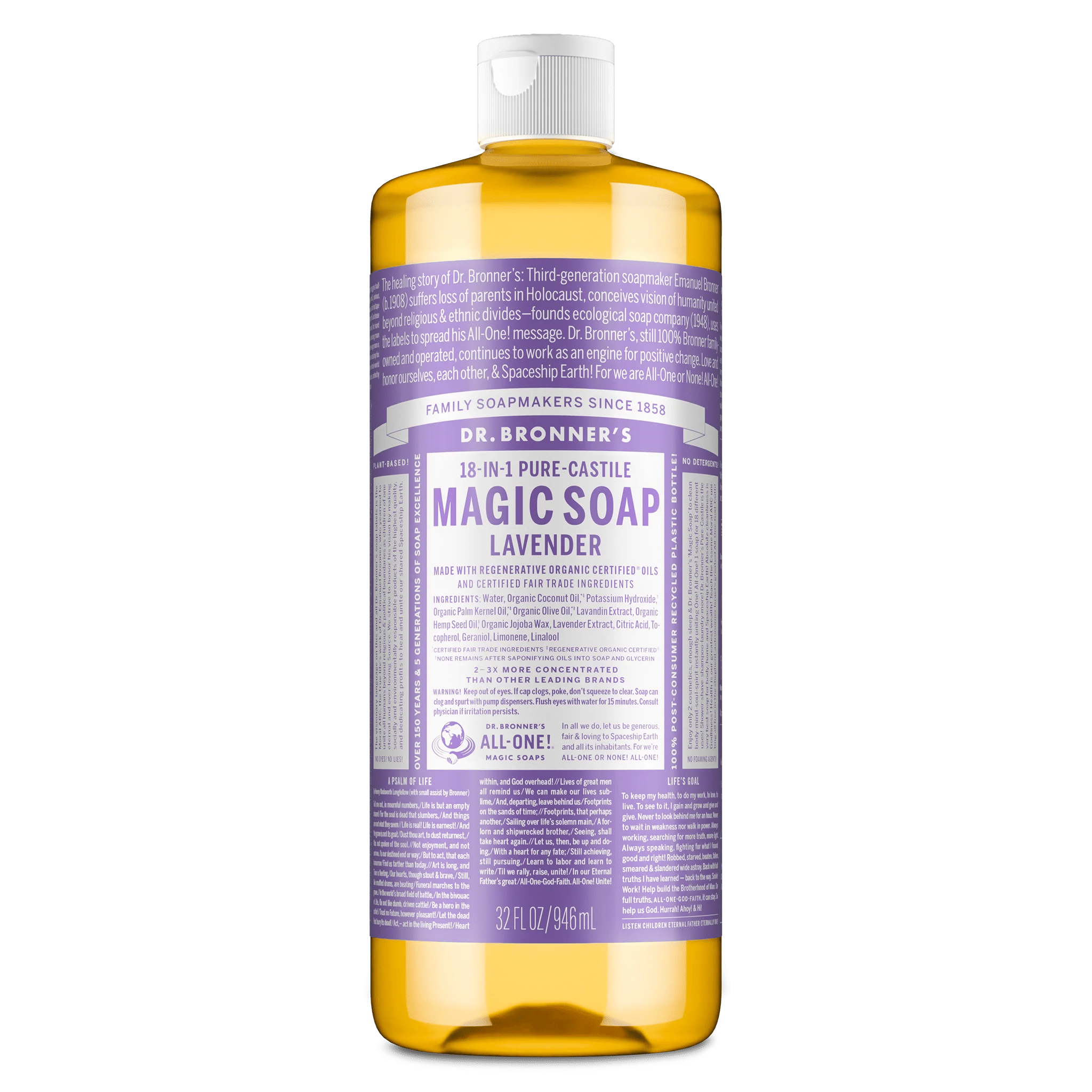 Dr. Bronner’s Pure - Castile Liquid Soap Variety Pack - 32oz - Beauty Exchange Beauty Supply