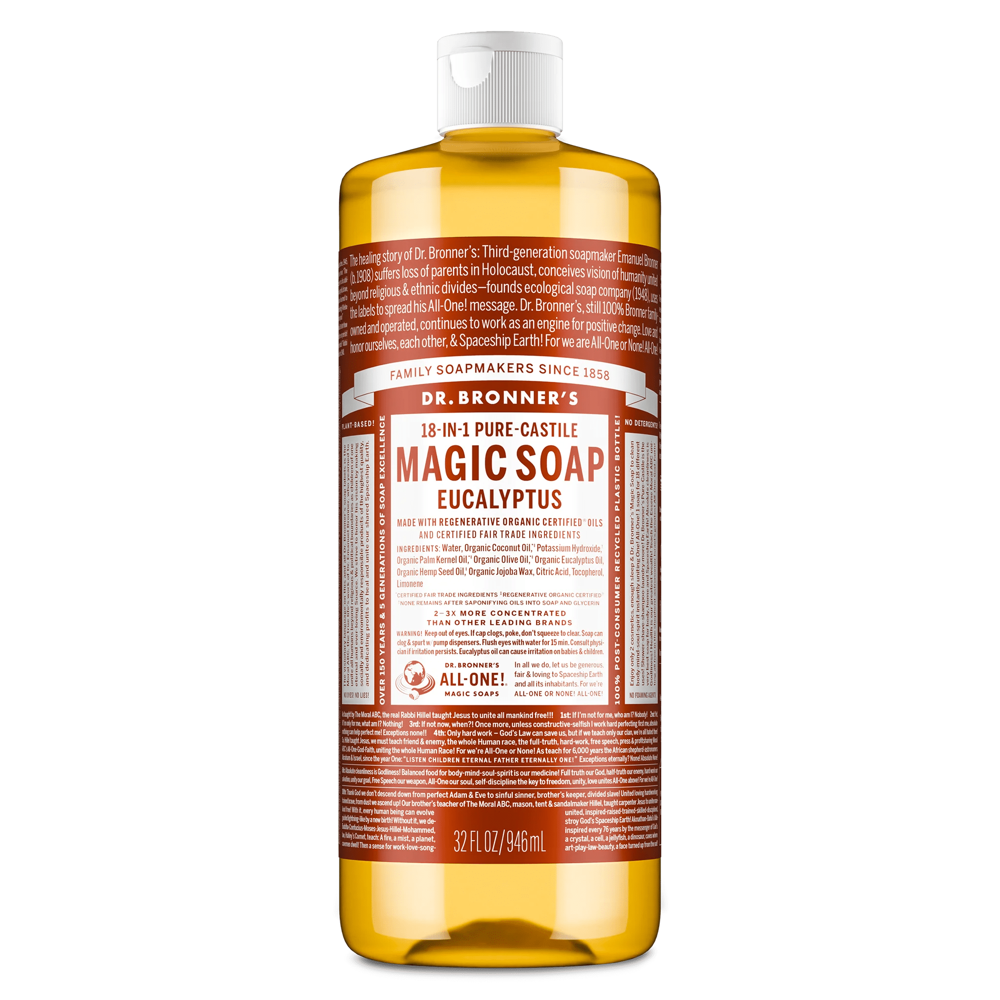 Dr. Bronner’s Pure - Castile Liquid Soap Variety Pack - 32oz - Beauty Exchange Beauty Supply