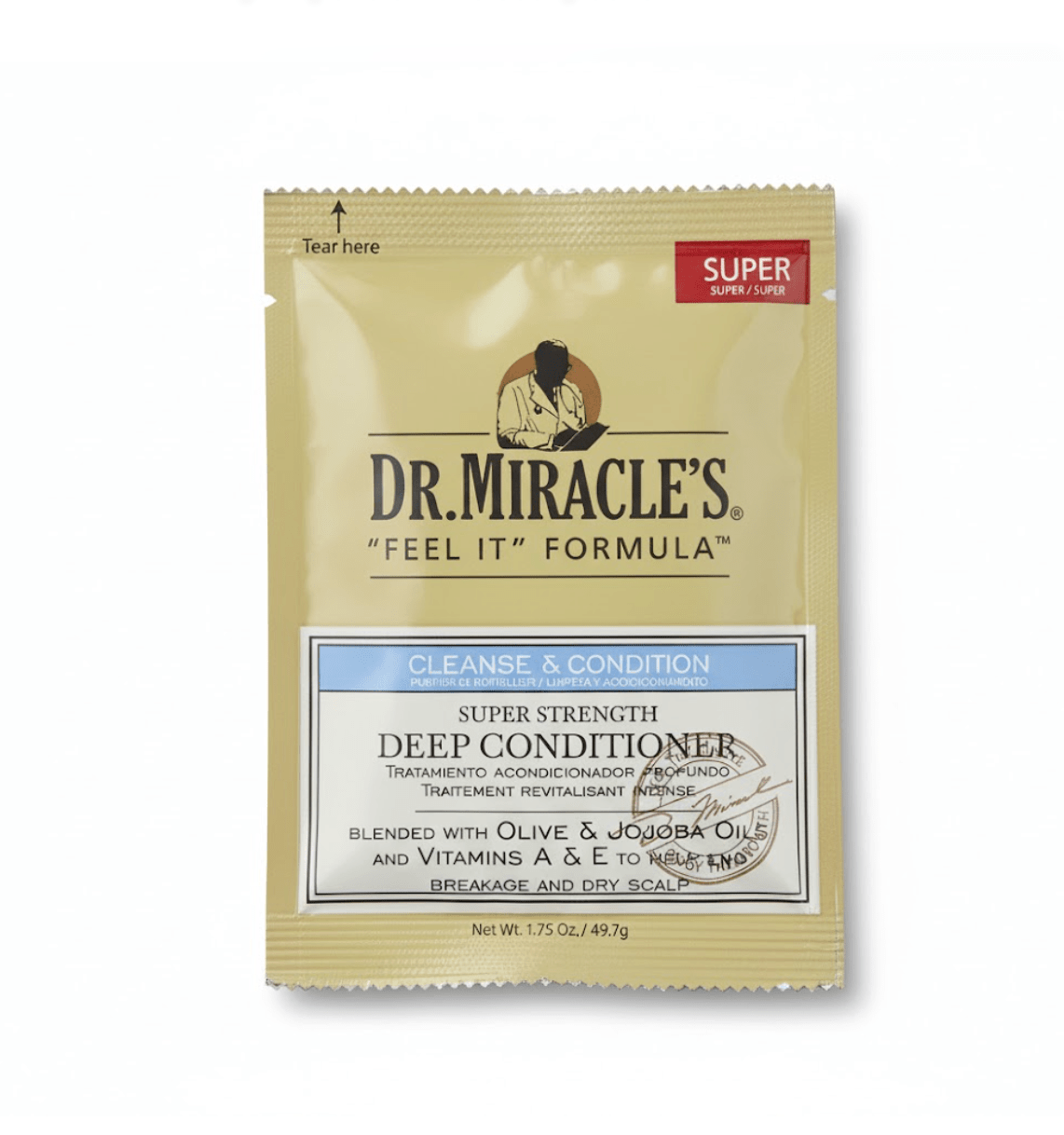 Dr. Miracle Deep Conditioner Super Strength - 1.75 oz - Beauty Exchange Beauty Supply