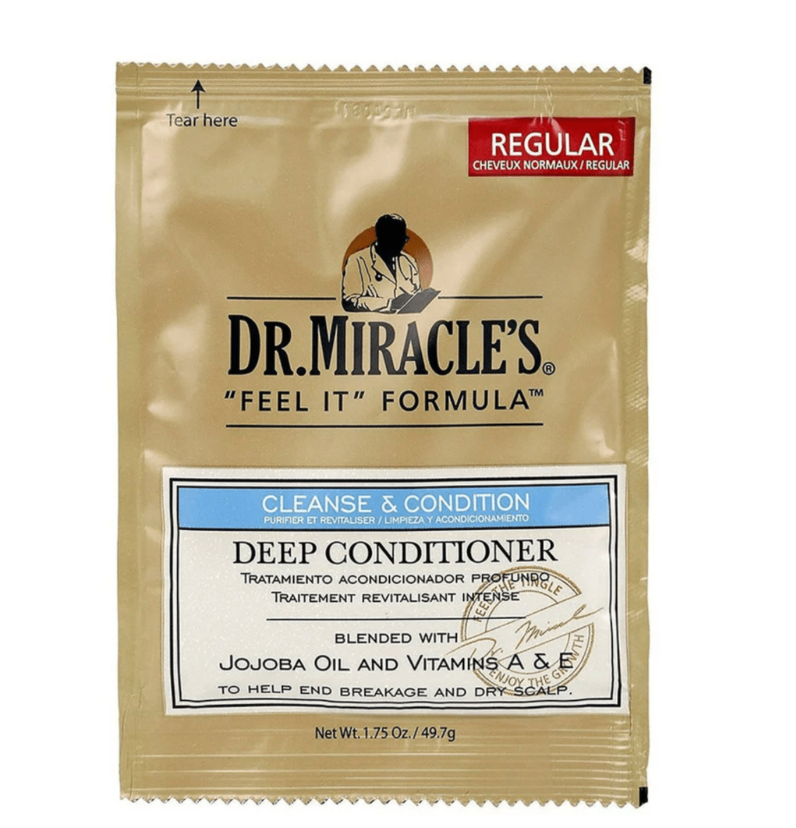 Dr. Miracle's Deep Conditioning Treatment Regular – 1.75 oz - Beauty Exchange Beauty Supply
