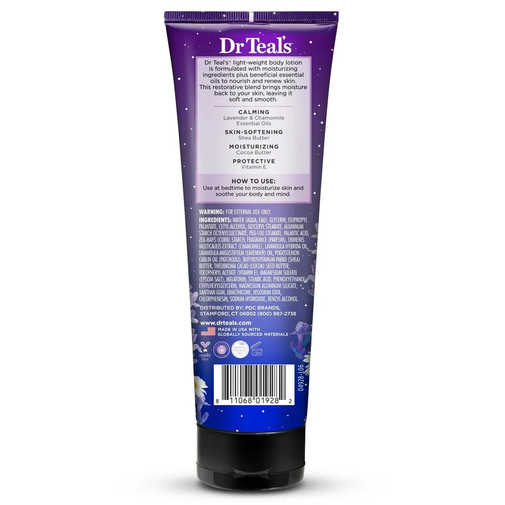Dr Teal’s Sleep Body Lotion – Melatonin & Lavender 8 oz - Beauty Exchange Beauty Supply