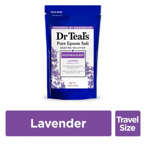 Dr Teal's Soothe & Sleep Lavender Epsom Salt Soak - 1lb - Beauty Exchange Beauty Supply
