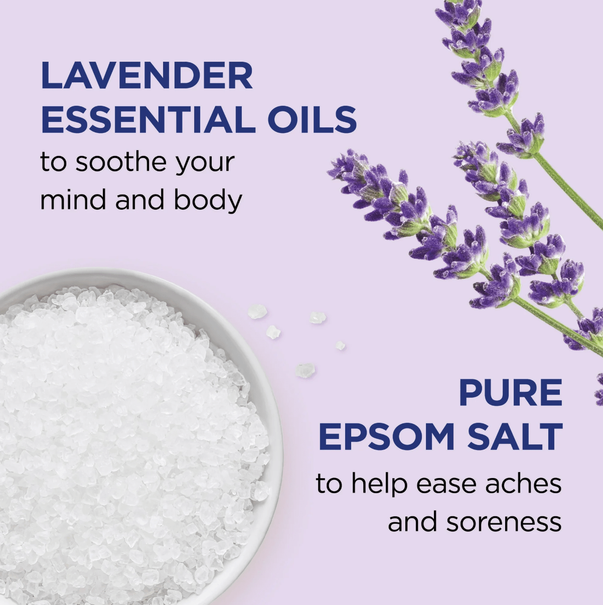 Dr Teal's Soothe & Sleep Lavender Epsom Salt Soak - 1lb - Beauty Exchange Beauty Supply