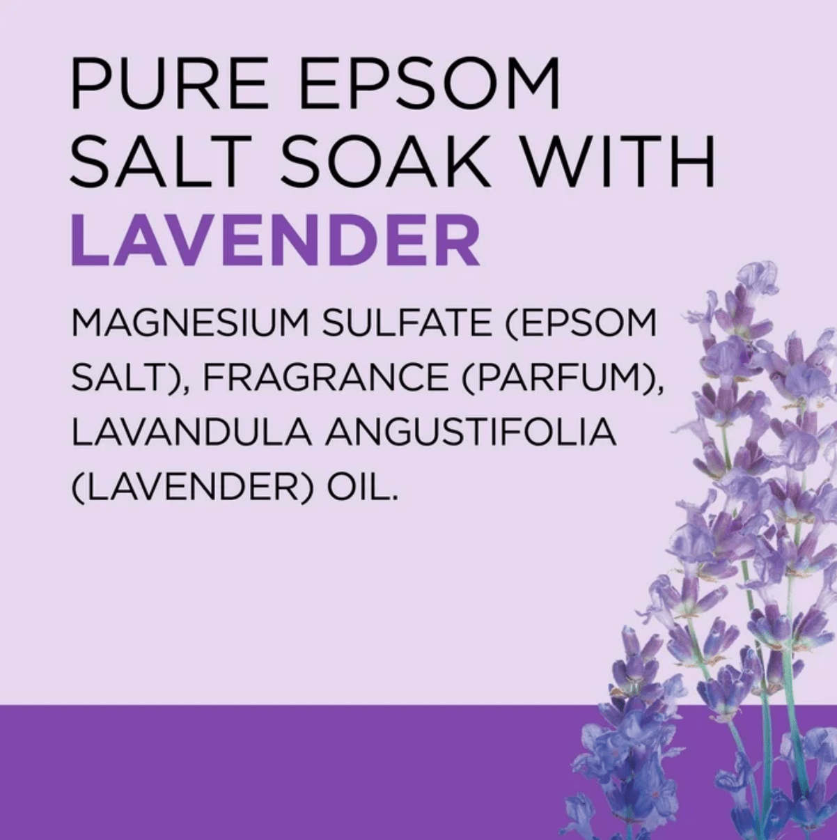 Dr Teal's Soothe & Sleep Lavender Epsom Salt Soak - 1lb - Beauty Exchange Beauty Supply