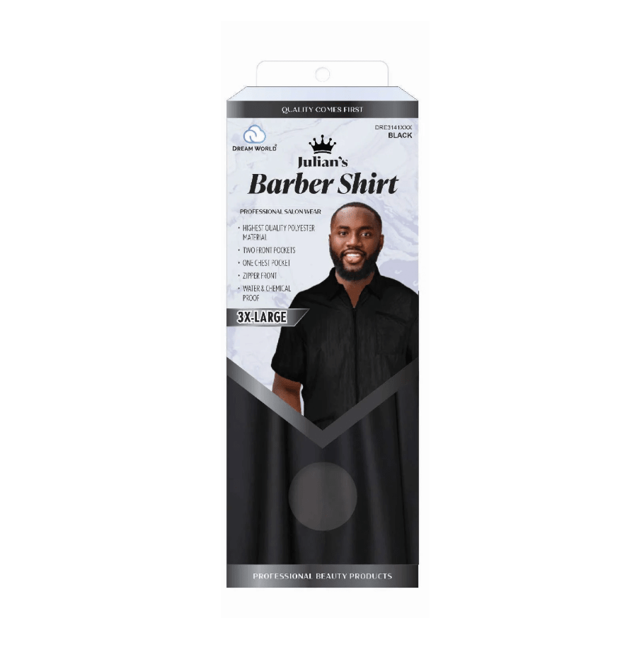 Dream Scottie's Barber Shirt – Black - Beauty Exchange Beauty Supply
