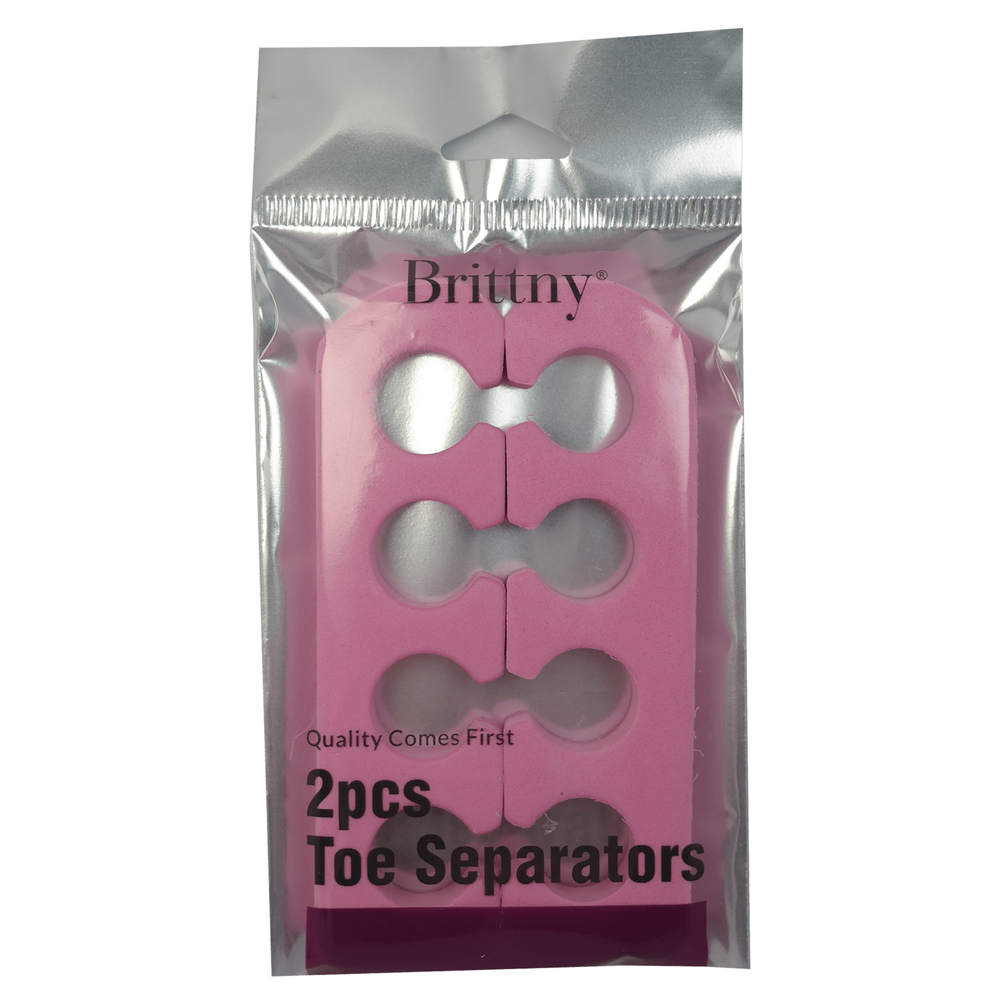 Dream World Brittny 2 - Piece Toe Separators - Comfortable Foot Care for Smooth, Beautiful Toes - Beauty Exchange Beauty Supply