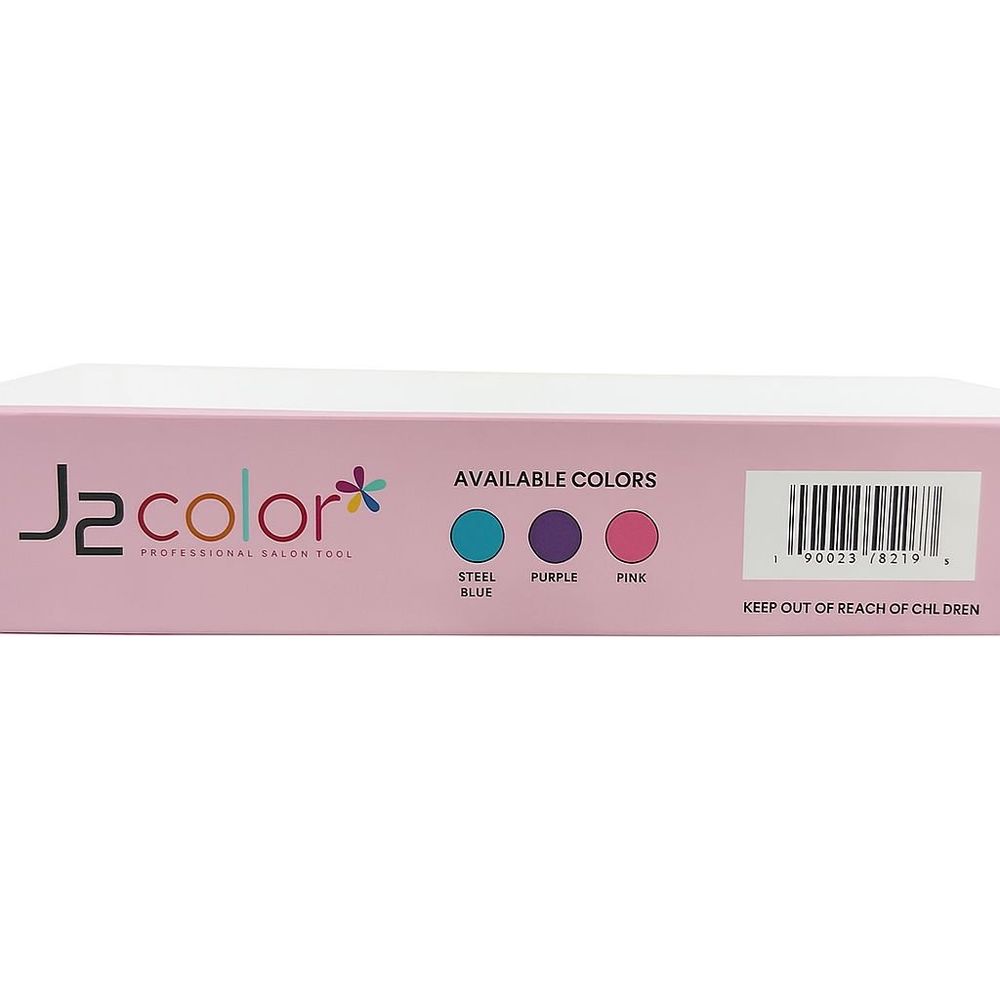 Dream World - J2 Professional Ceramic Hair Straightener | Sleek & Smooth Styling | Colors Available in Steel Blue | Purple | and Pink - Beauty Exchange Beauty Supply