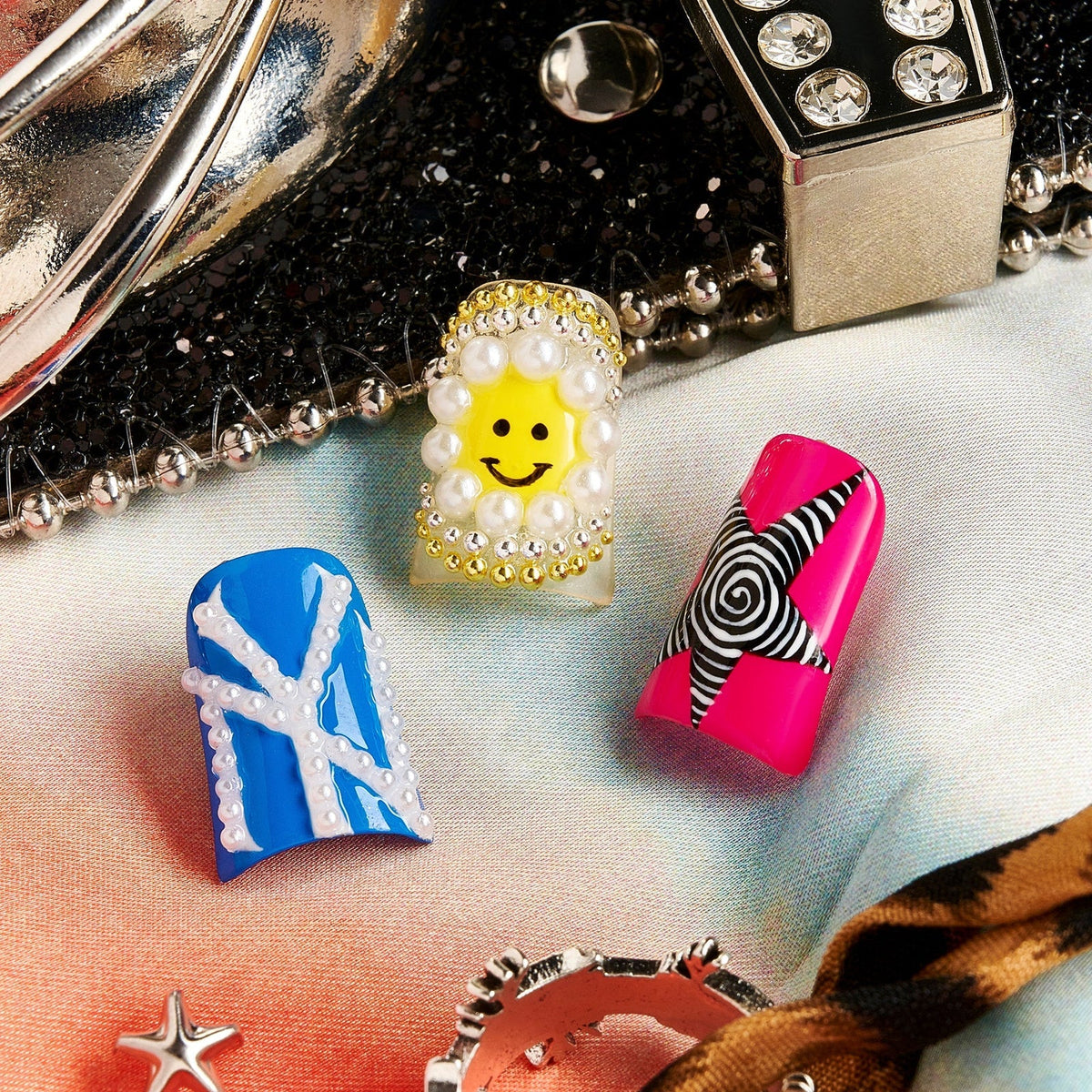 DressUp Modern Artbeat Press-On Nails – Short Duck - Beauty Exchange Beauty Supply