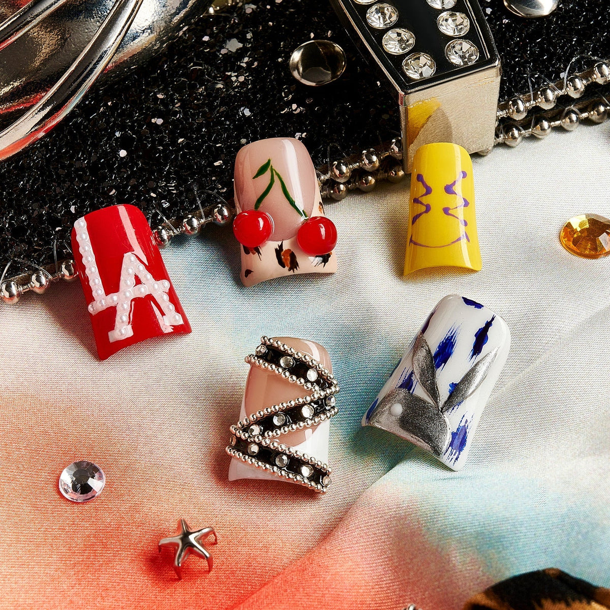 DressUp Modern Artbeat Press-On Nails – Short Duck - Beauty Exchange Beauty Supply