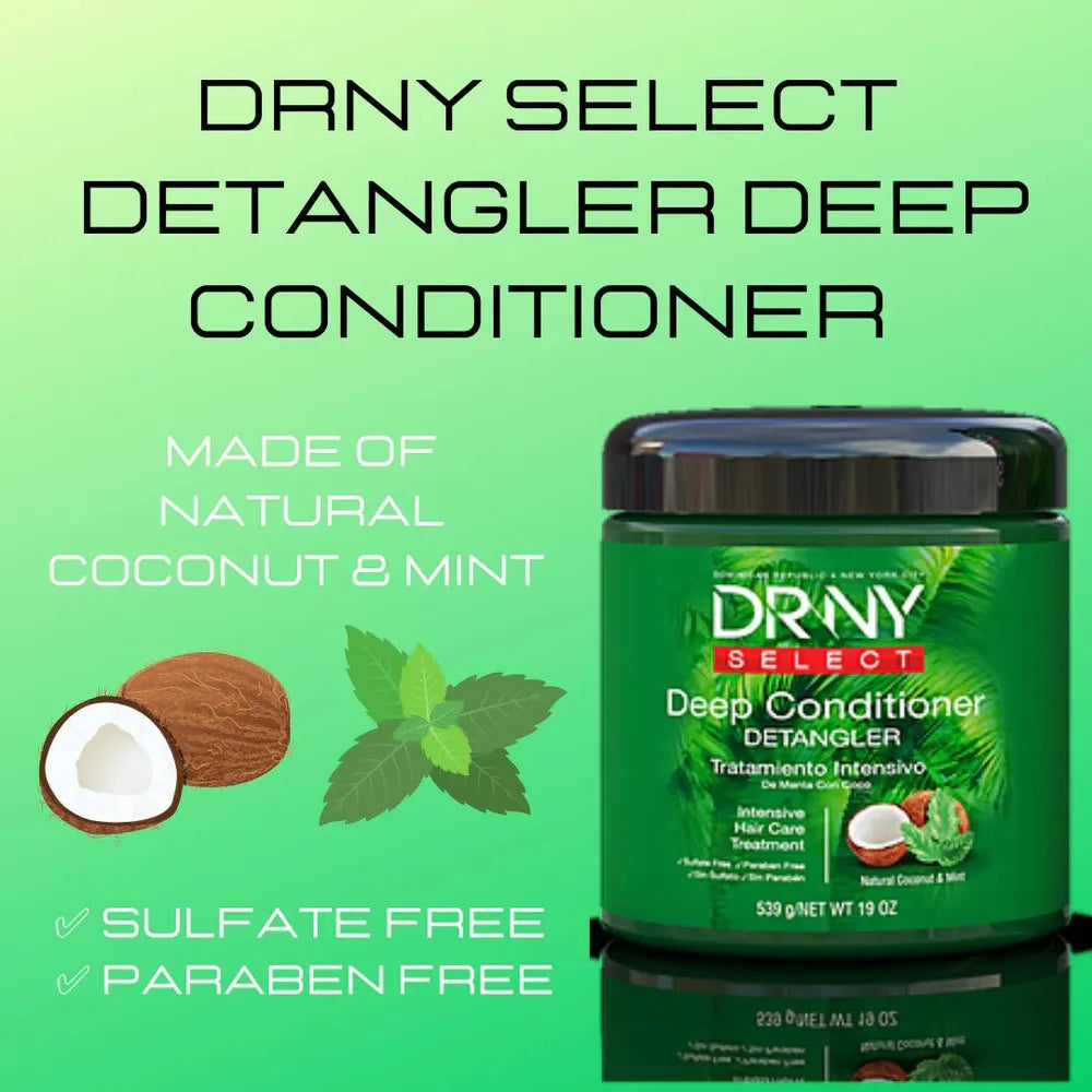 Drny Select Deep Conditioner – Intense Hydration & Repair for All Hair Types (19oz) - Beauty Exchange Beauty Supply