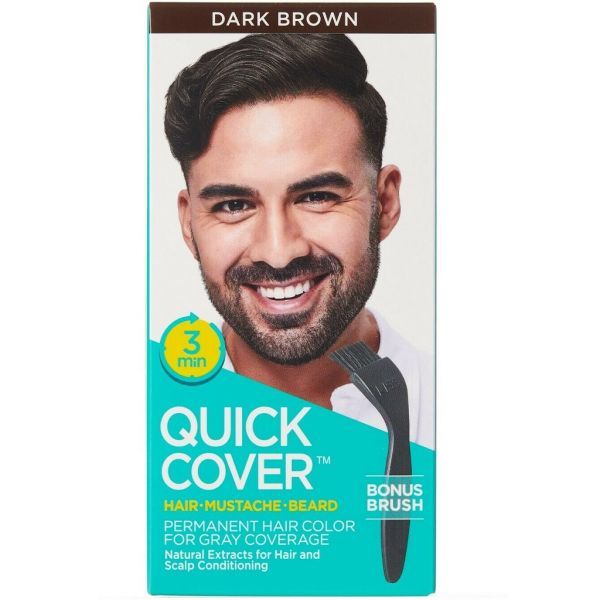 Kiss Quick Cover for Men – Hair, Beard & Mustache 5 Shades