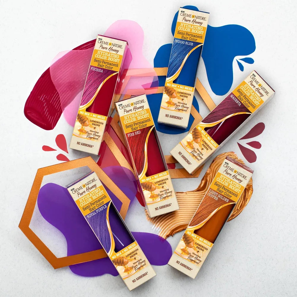 Creme of Nature Pure Honey Hydrating Color Boost – 3 oz