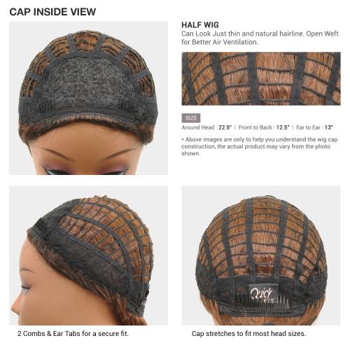 Outre Half Wig Quick Weave - Robbie