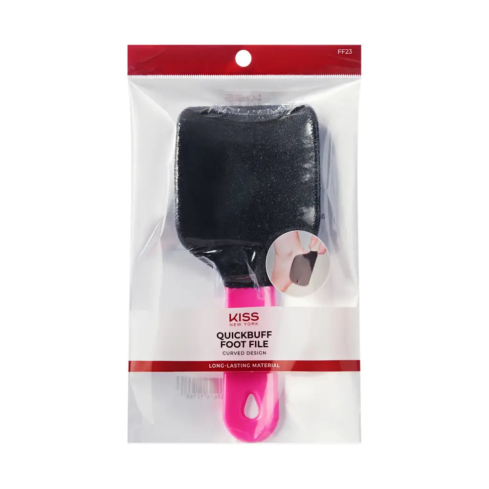 Kiss New York Dual-Sided Foot File – Quickbuff