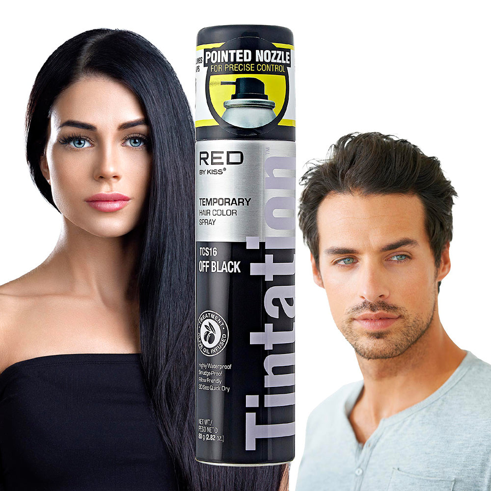 Red by Kiss Tintation Temporary Hair Color Spray – Vibrant Collection