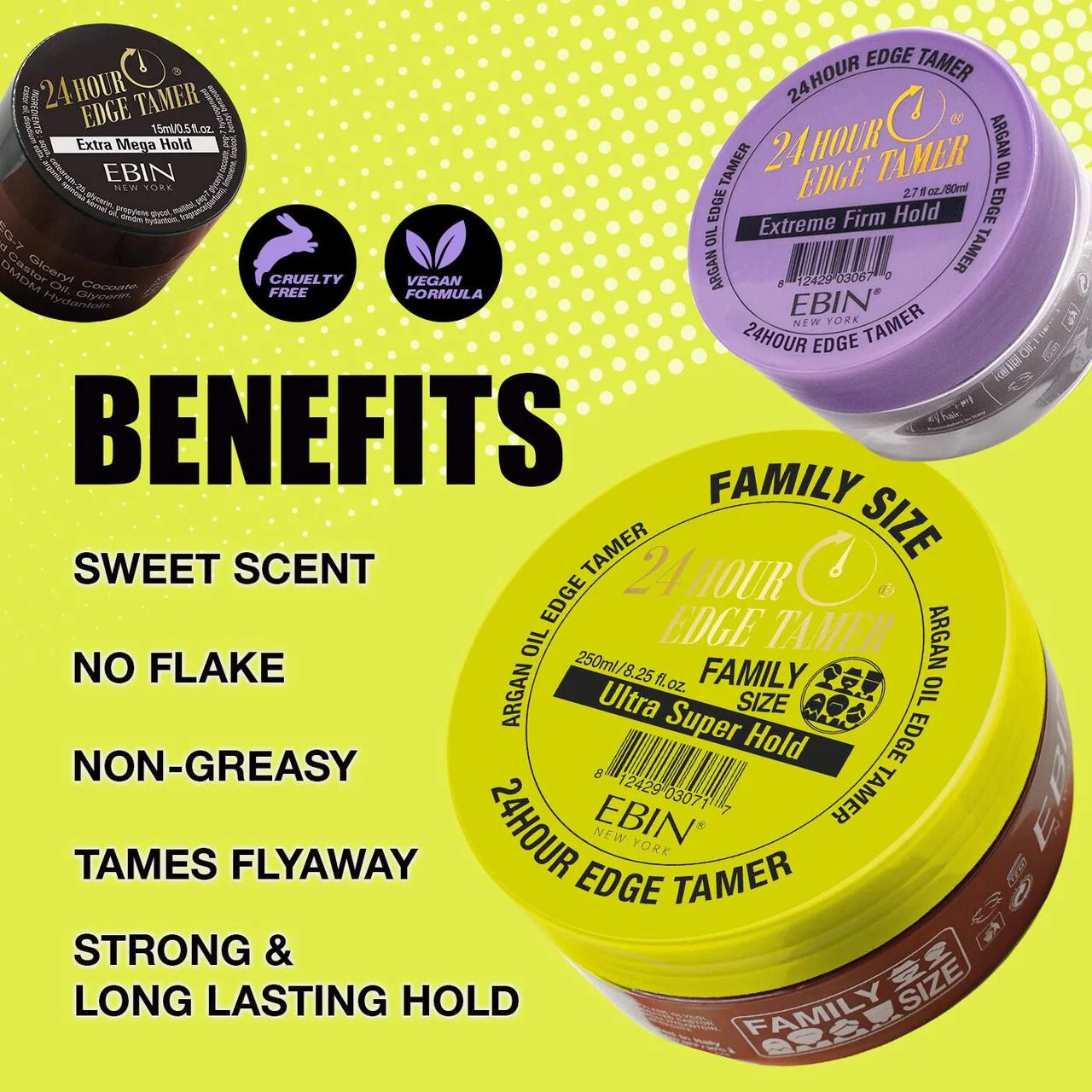 Ebin 24 Hour Edge Tamer 2.7oz - Beauty Exchange Beauty Supply