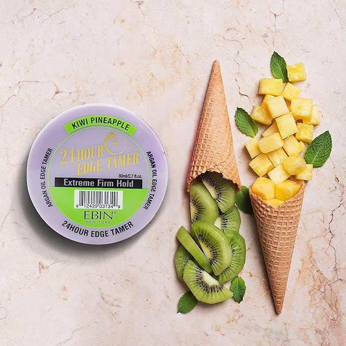EBIN 24 Hour Edge Tamer Refresh – Kiwi Pineapple - Beauty Exchange Beauty Supply