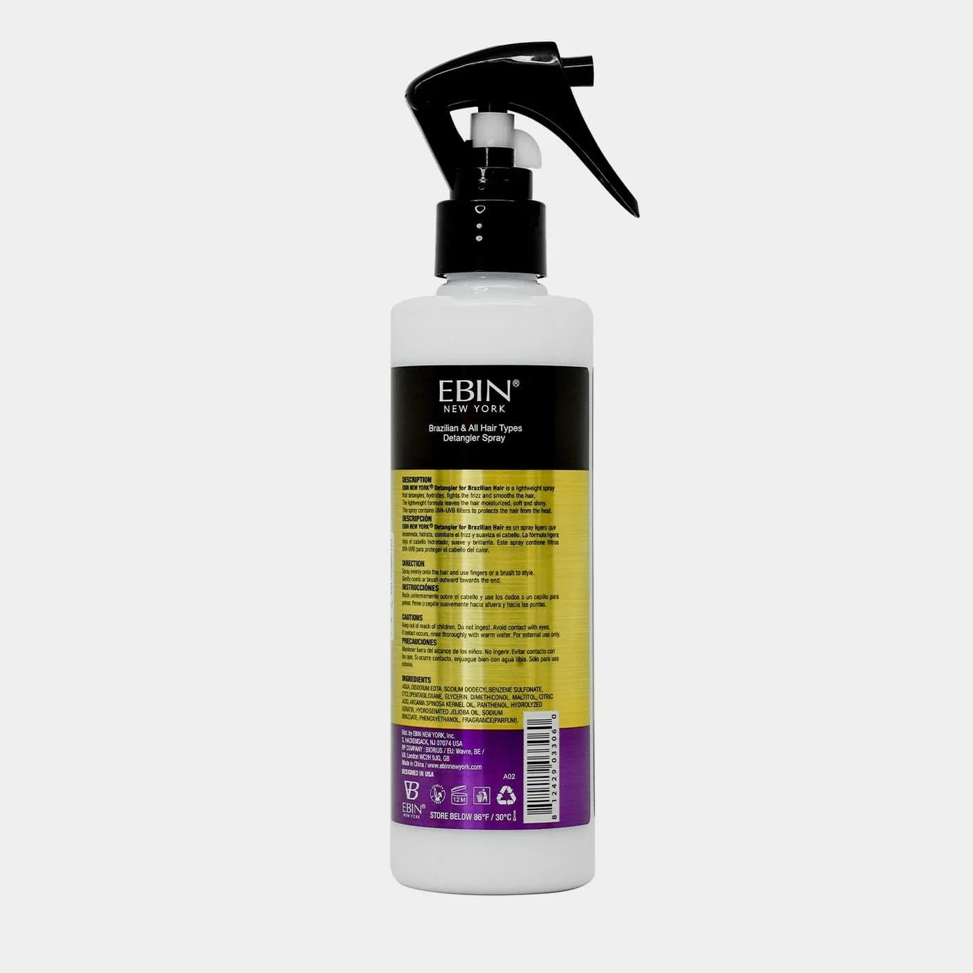 EBIN 5 Second Detangler Spray – 8.5 oz - Beauty Exchange Beauty Supply