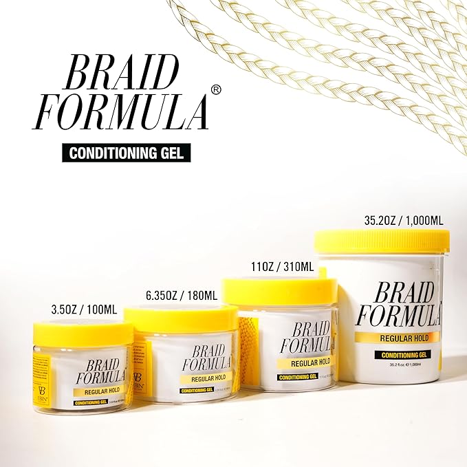 EBIN Braid Formula Gel – Regular Hold - Beauty Exchange Beauty Supply