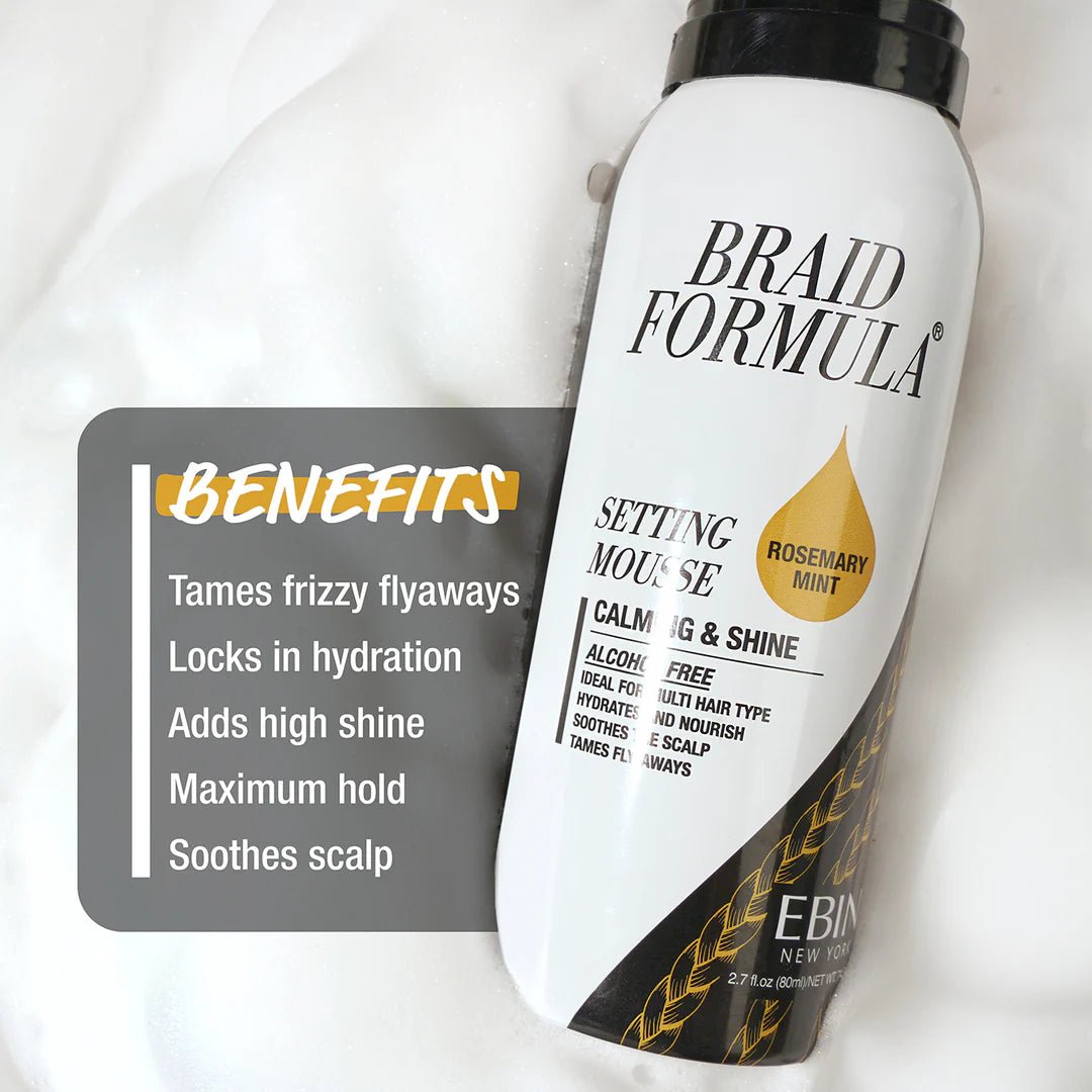 Ebin Braid Formula Setting Mousse - Beauty Exchange Beauty Supply