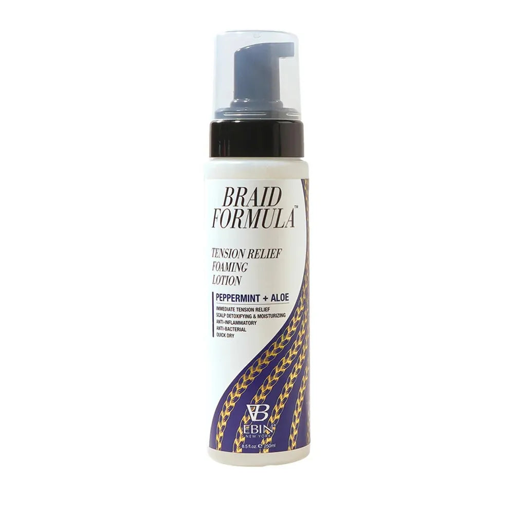 Ebin Braid Formula Tension Relief Foaming Lotion – 8.5 oz - Beauty Exchange Beauty Supply