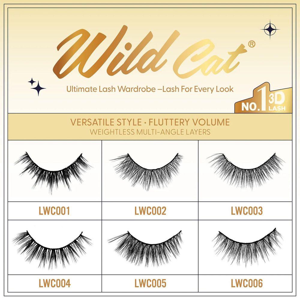 EBIN CATTITUDE Lashes Faux Mink Styles – 01 to 06 - Beauty Exchange Beauty Supply