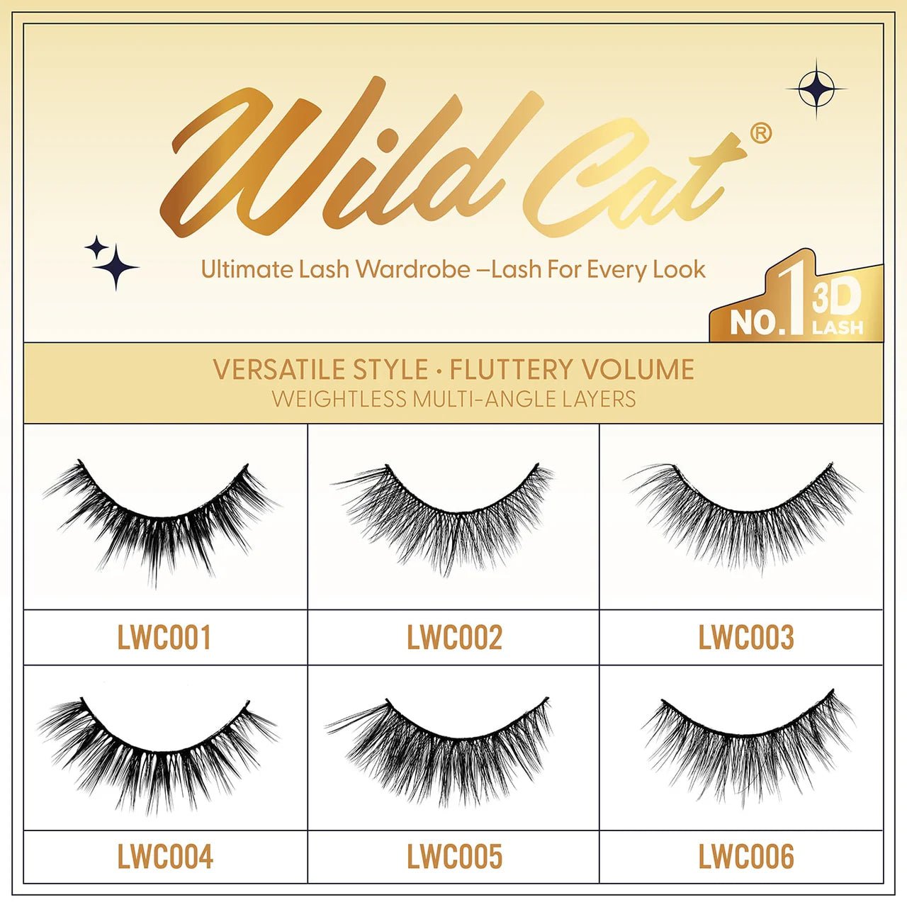 EBIN CATTITUDE Lashes Faux Mink Styles – 01 to 06 - Beauty Exchange Beauty Supply