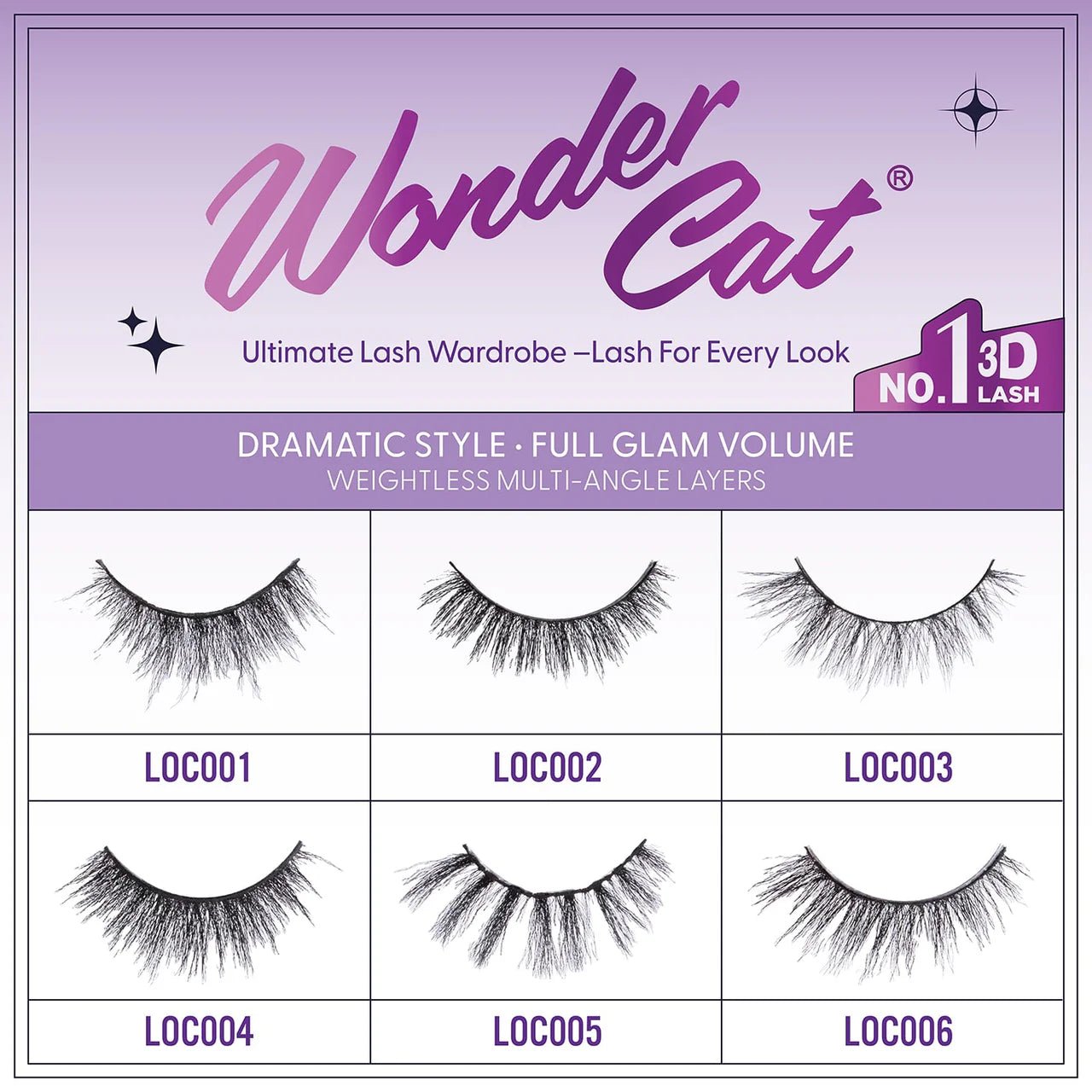 EBIN CATTITUDE Lashes Faux Mink Styles – 01 to 06 - Beauty Exchange Beauty Supply