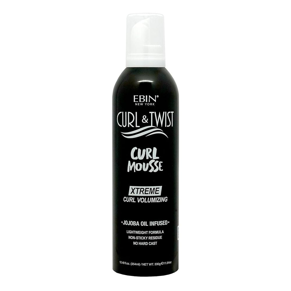 Ebin Curl & Twist Curl Mousse โ 2.7 oz & 12.49 oz - Beauty Exchange Beauty Supply