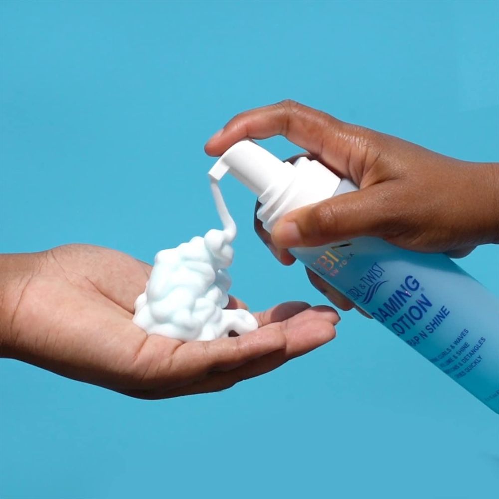 Ebin Curl & Twist Foaming Lotion – 8.5 oz - Beauty Exchange Beauty Supply