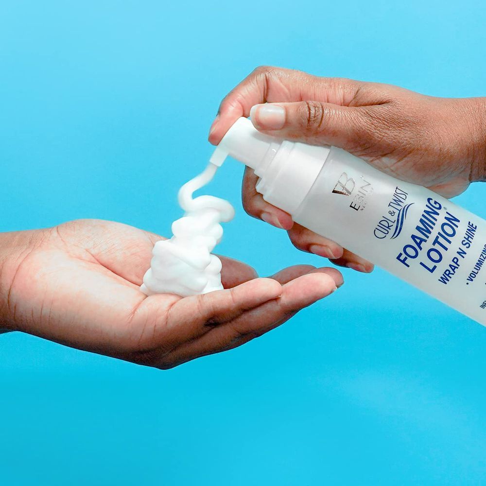 Ebin Curl & Twist Foaming Lotion – 8.5 oz - Beauty Exchange Beauty Supply