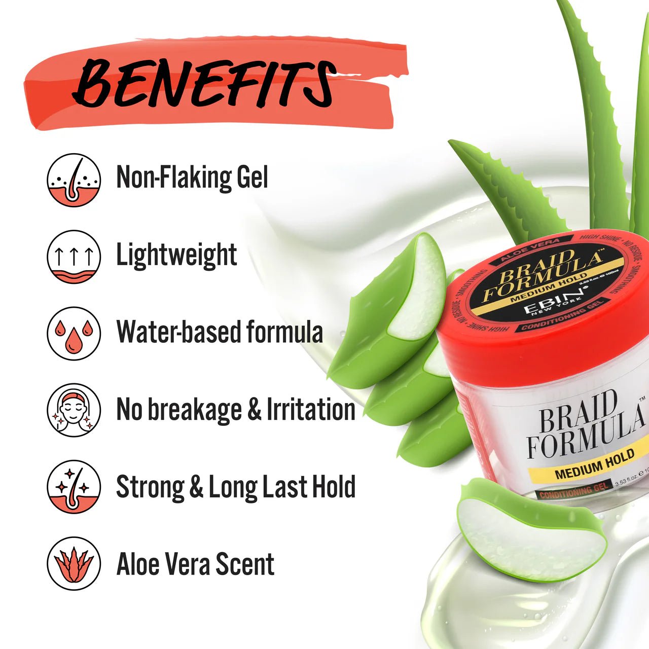 EBIN Lock'N Pomade – Medium Hold - Beauty Exchange Beauty Supply