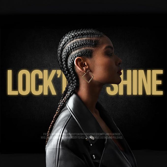 EBIN Lock’n Shine Braid Gel – Extreme Hold 8oz - Beauty Exchange Beauty Supply