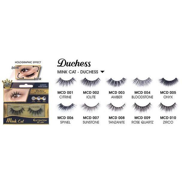 EBIN NEW YORK โ 3D Lash Duchess Collection | 100% Real Mink Lashes | Styles 01 Citrine โ 10 Zirco - Beauty Exchange Beauty Supply