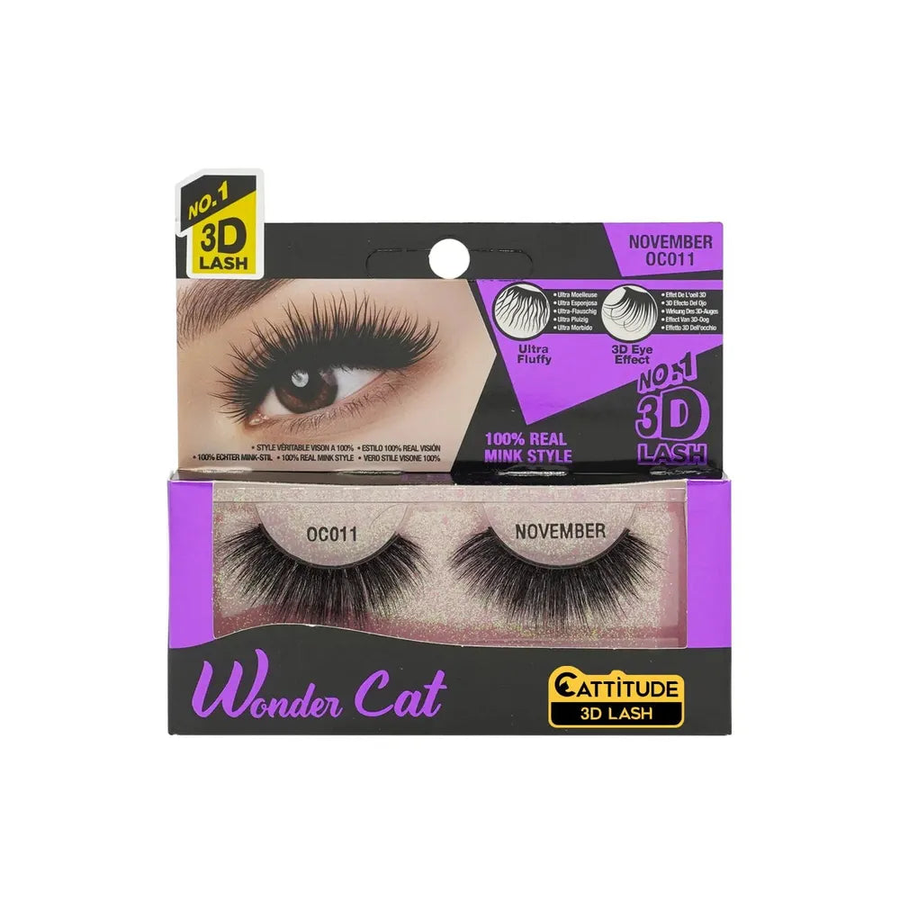 Ebin New York Wonder Cat 3D Faux Mink Lash Collection - Beauty Exchange Beauty Supply