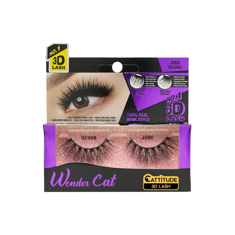 Ebin New York Wonder Cat 3D Faux Mink Lash Collection - Beauty Exchange Beauty Supply