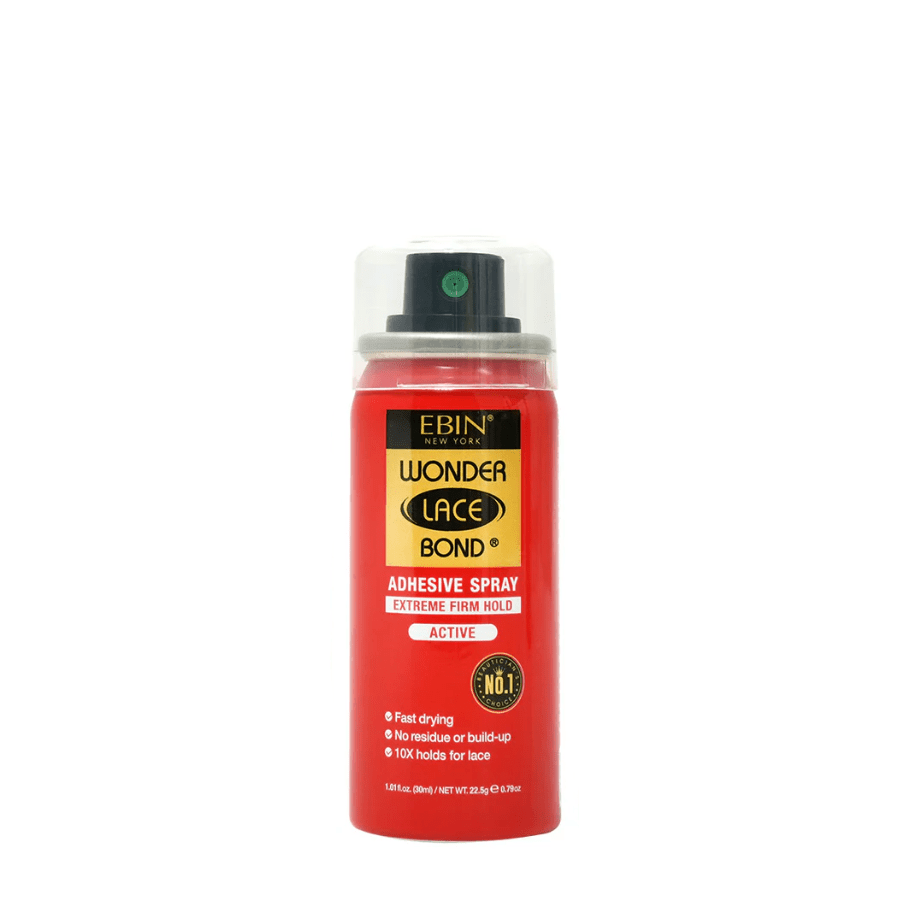 Ebin Wonder Lace Bond Adhesive Spray - Active Extreme Firm Hold - Beauty Exchange Beauty Supply