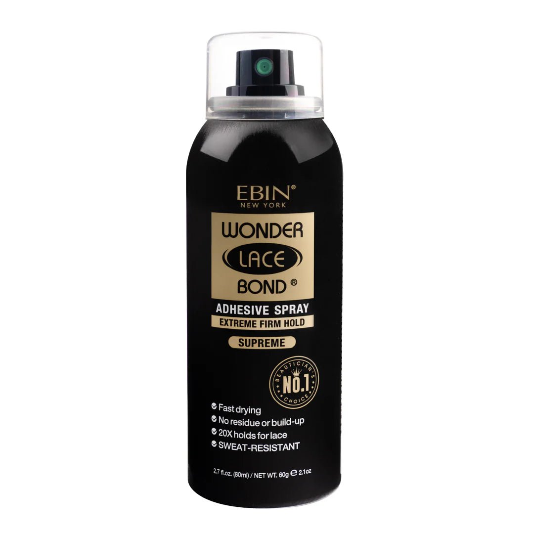 Ebin Wonder Lace Bond Adhesive Spray - Supreme Extreme Firm Hold - Beauty Exchange Beauty Supply