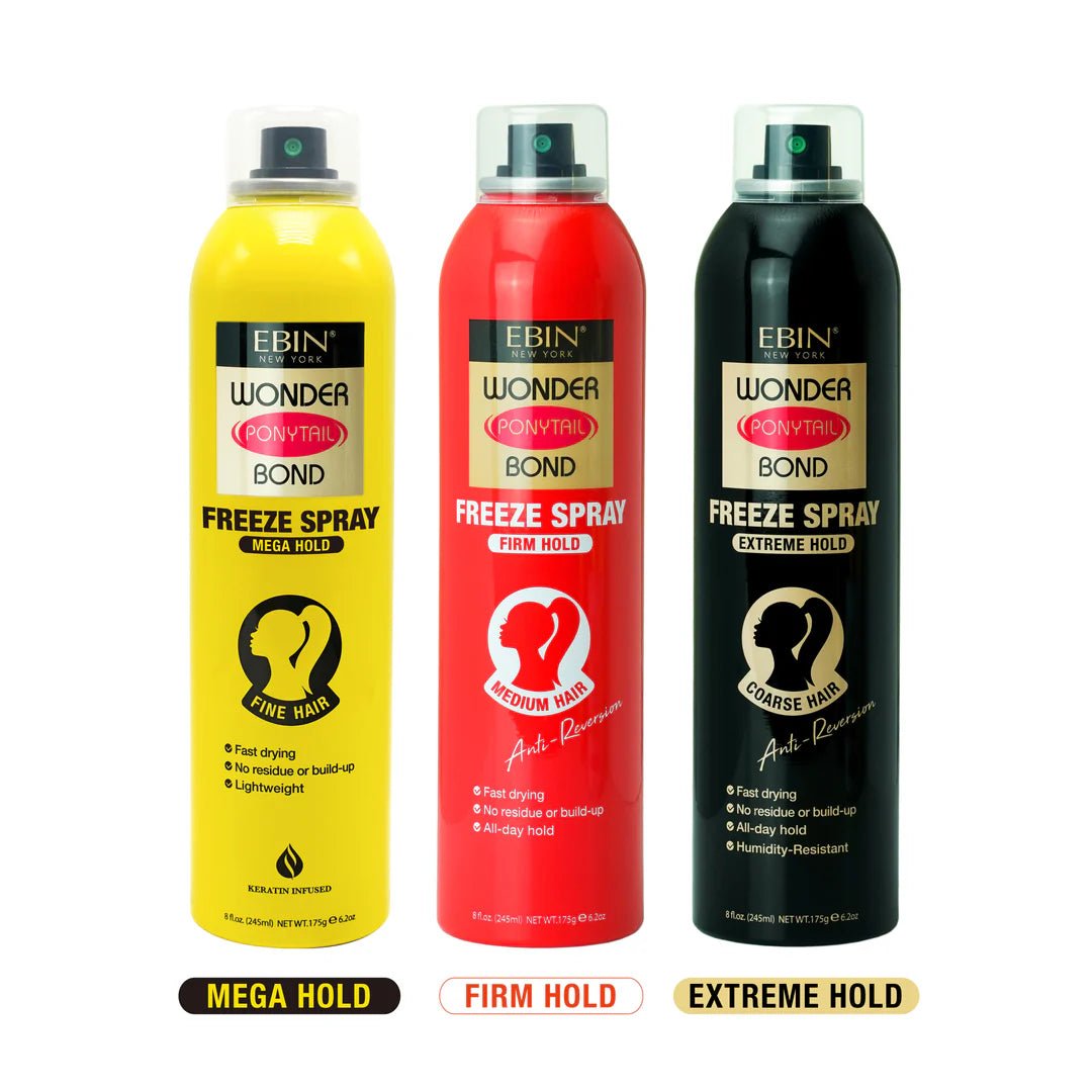 Ebin Wonder Ponytail Bond Freeze Spray - Beauty Exchange Beauty Supply