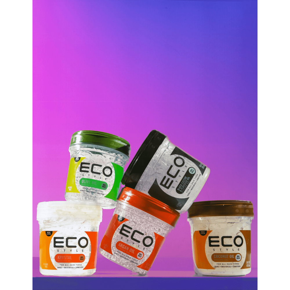 Eco Style Olive Oil Hair Styling Gel - Max Hold - Beauty Exchange Beauty Supply