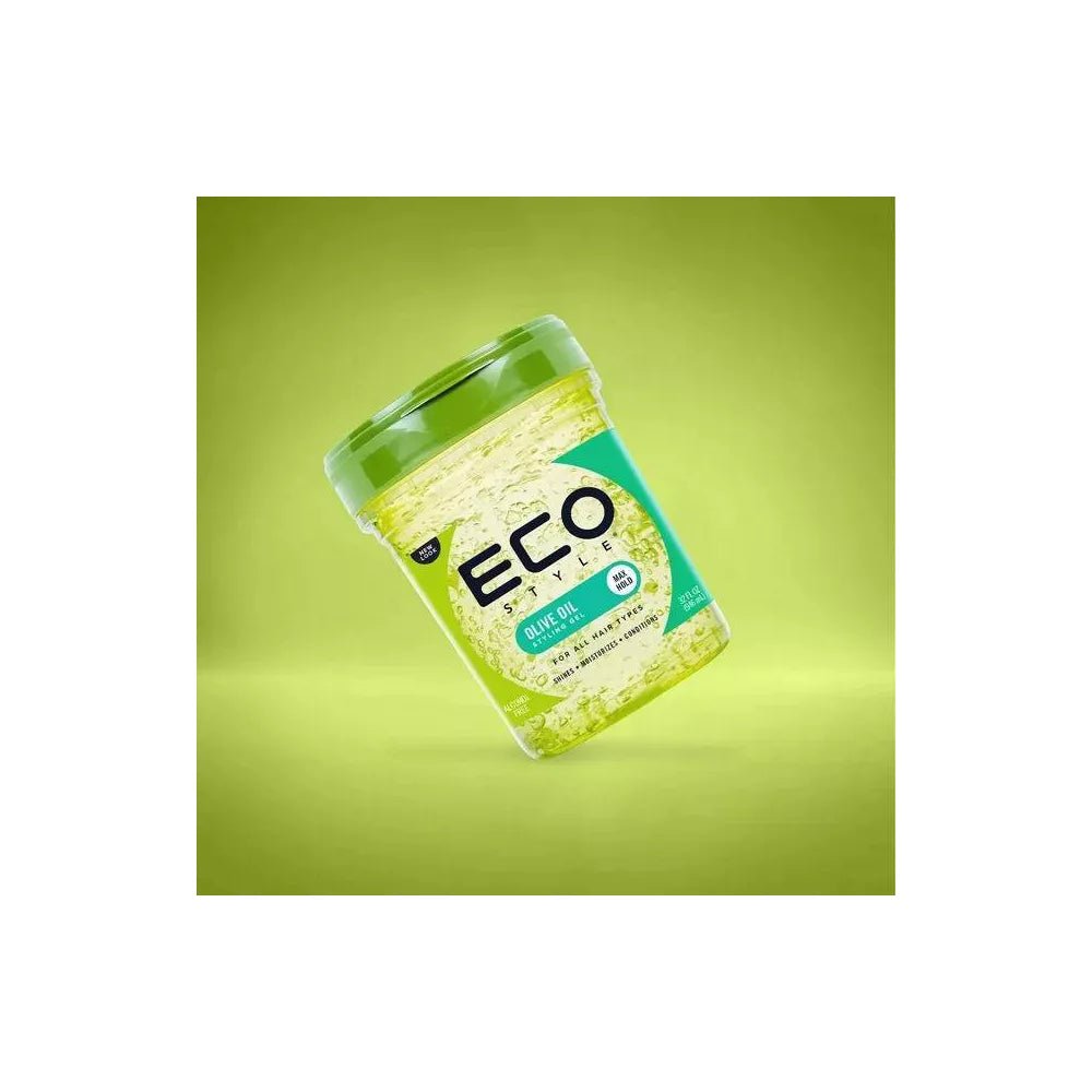Eco Style Olive Oil Hair Styling Gel - Max Hold - Moisturizing - Unisex - 32oz - Beauty Exchange Beauty Supply