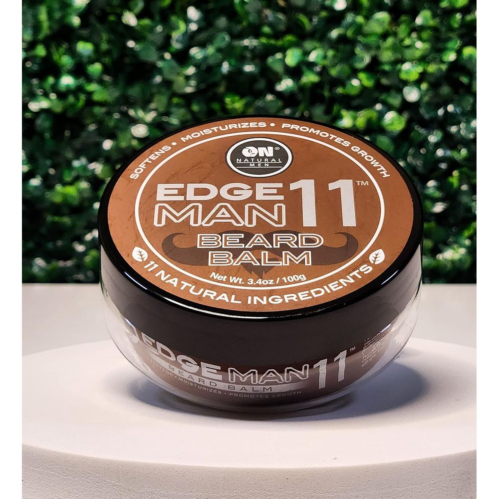 Edge Man 11 Beard Balm – Natural Conditioning - 3.4 oz - Beauty Exchange Beauty Supply