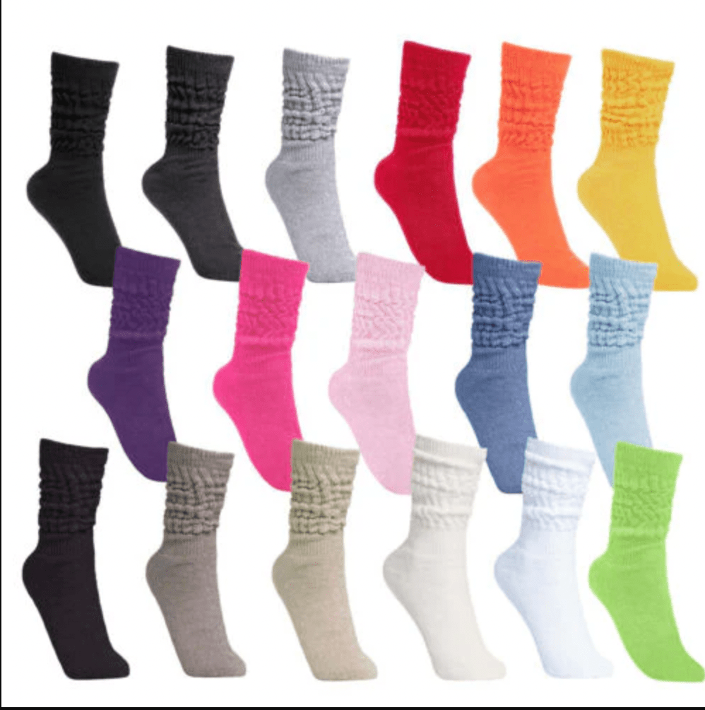 Eloise USA Adult Slouch Socks – 100% Cotton - Beauty Exchange Beauty Supply