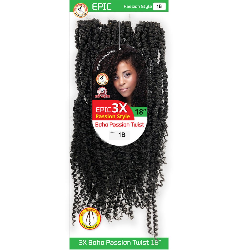 EPIC 3X Boho Passion Twist - 10" - Beauty Exchange Beauty Supply