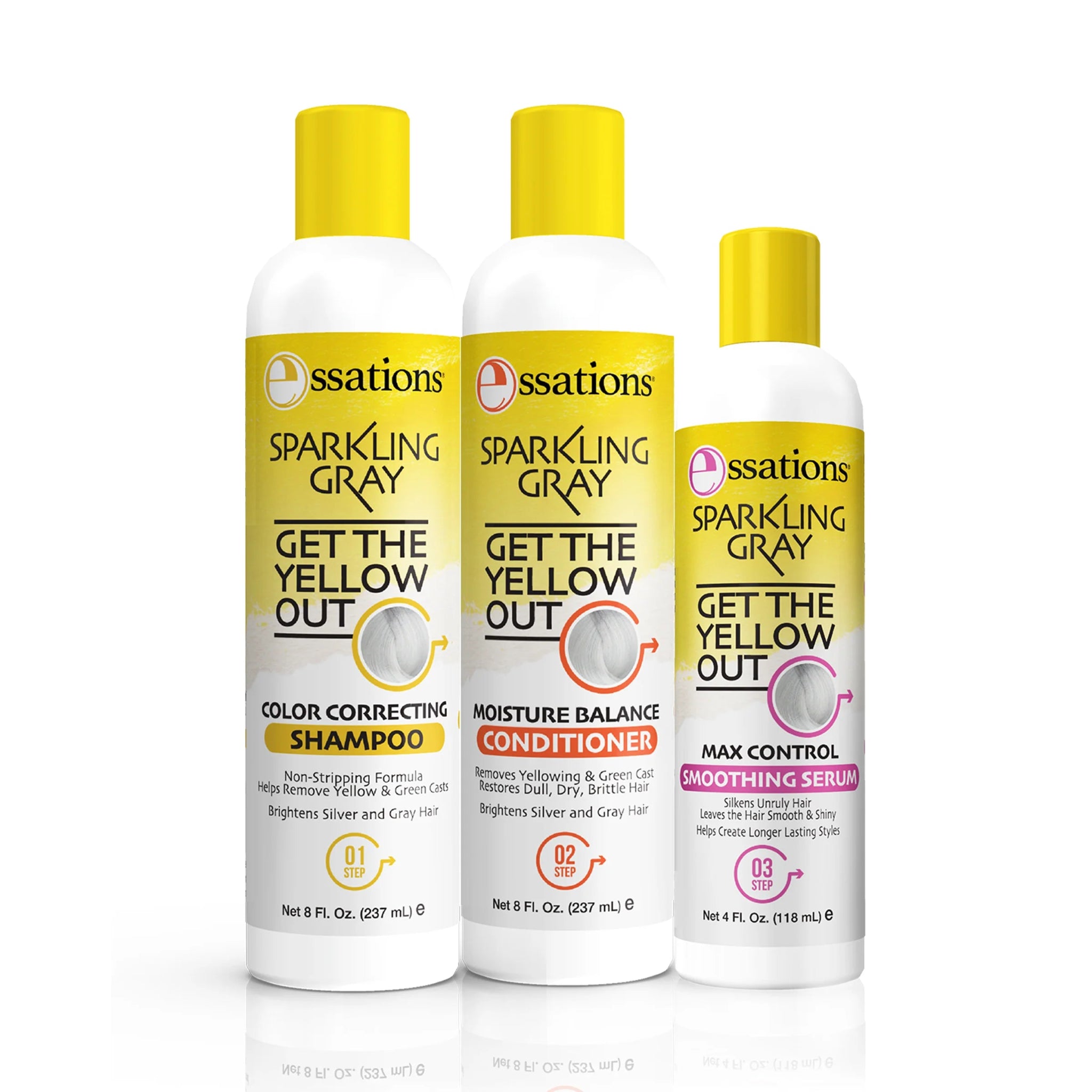 Essations Sparkling Gray Yellow Out Smoothing Serum - Beauty Exchange Beauty Supply