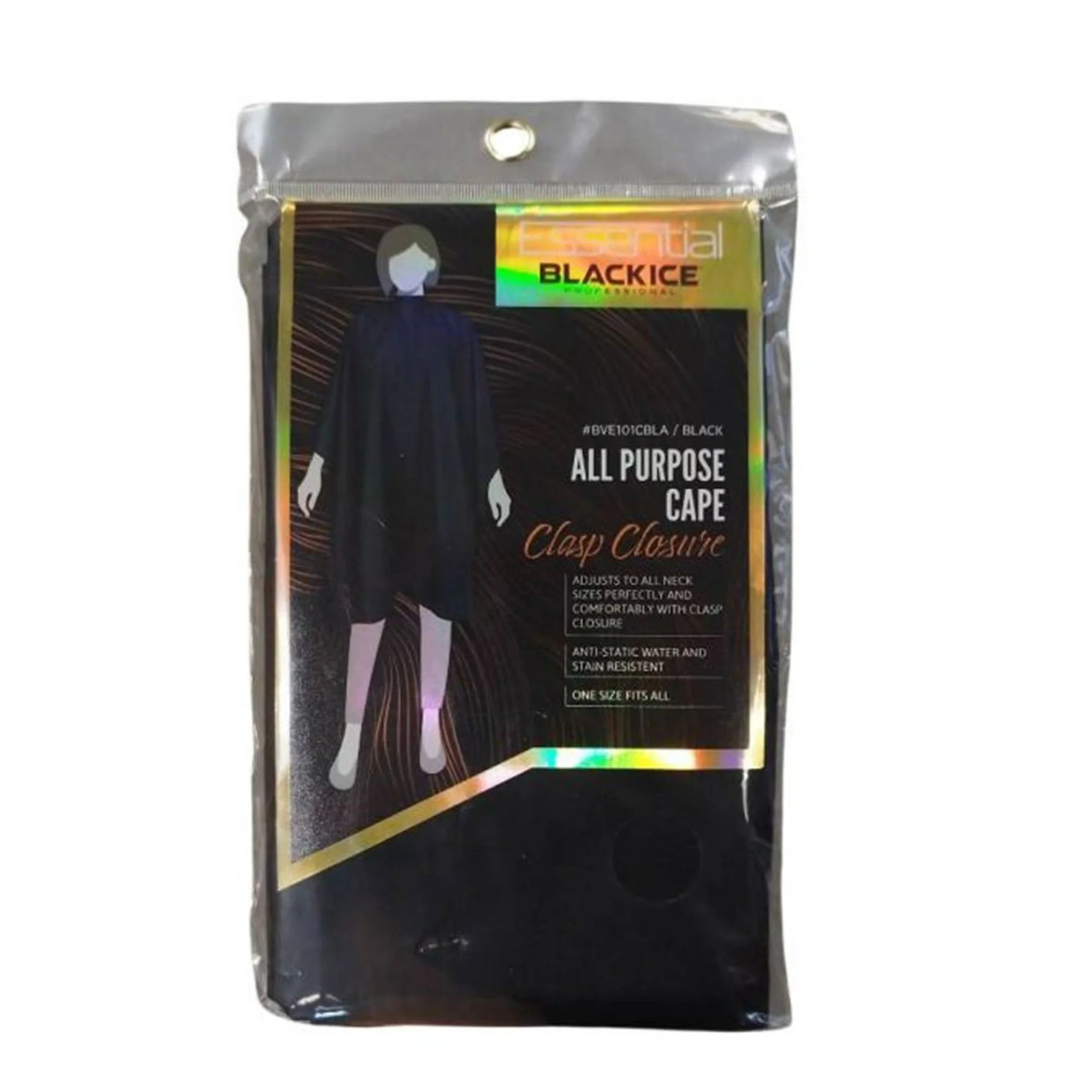 Essentials by Black Ice – All - Purpose Cape, Styling Cape, Makeup Cape & Apron - Beauty Exchange Beauty Supply